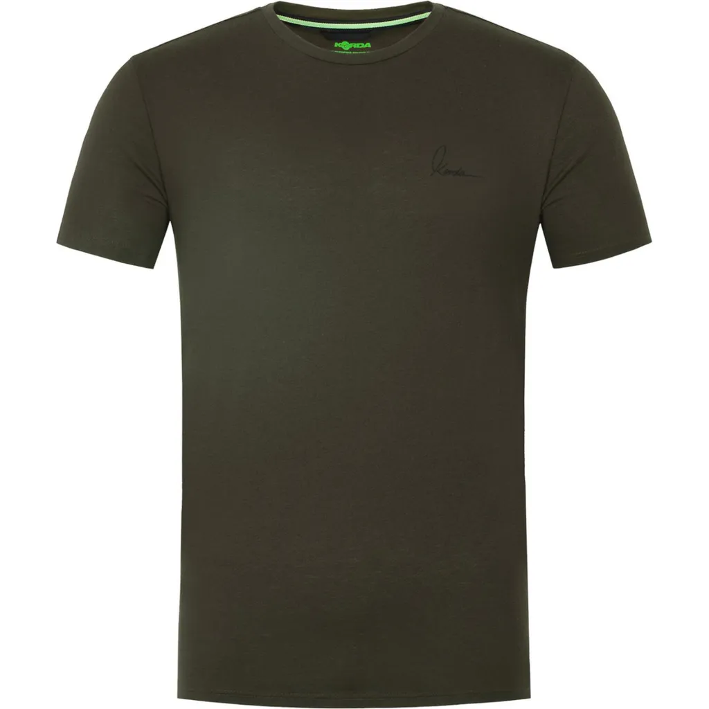Korda Minimal Tee Dark Olive M
