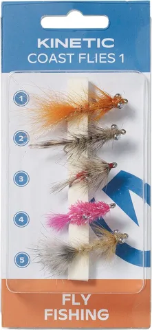 Kinetic Coast Flies 1 5Pc