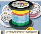 WFT Round Dynamix KG Geflochtene Schnur 0.35mm 32kg 600m Multicolor