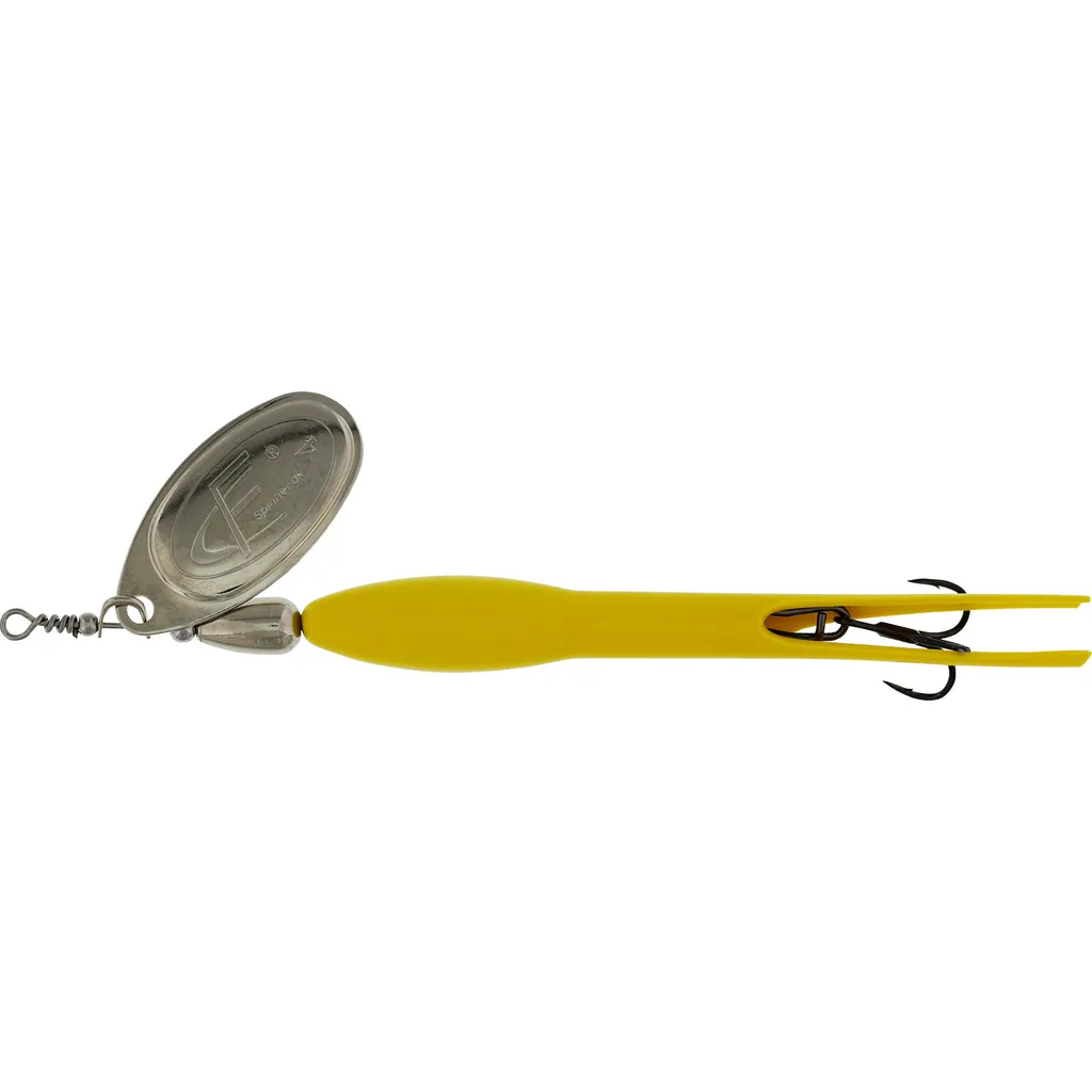 Westin FC Downstream Spinner #4 20g Flouro Yellow Silver Blade