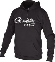 Gamakatsu Hoodie Classic Jp Lounger Black 100% Cotton