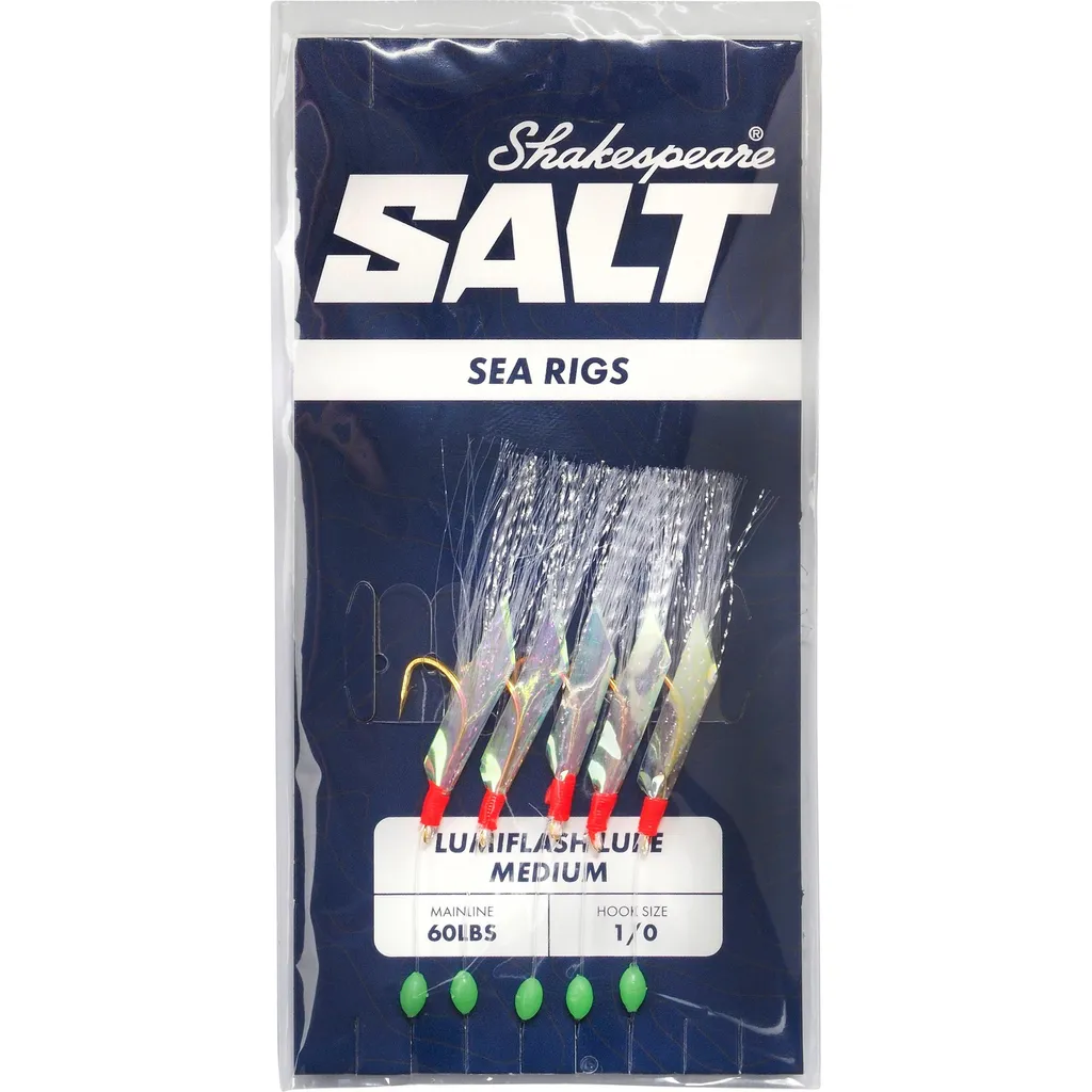 Shakespeare SALT Lumiflash Lure Medium Fertigmontage #1 10g Lumiflash