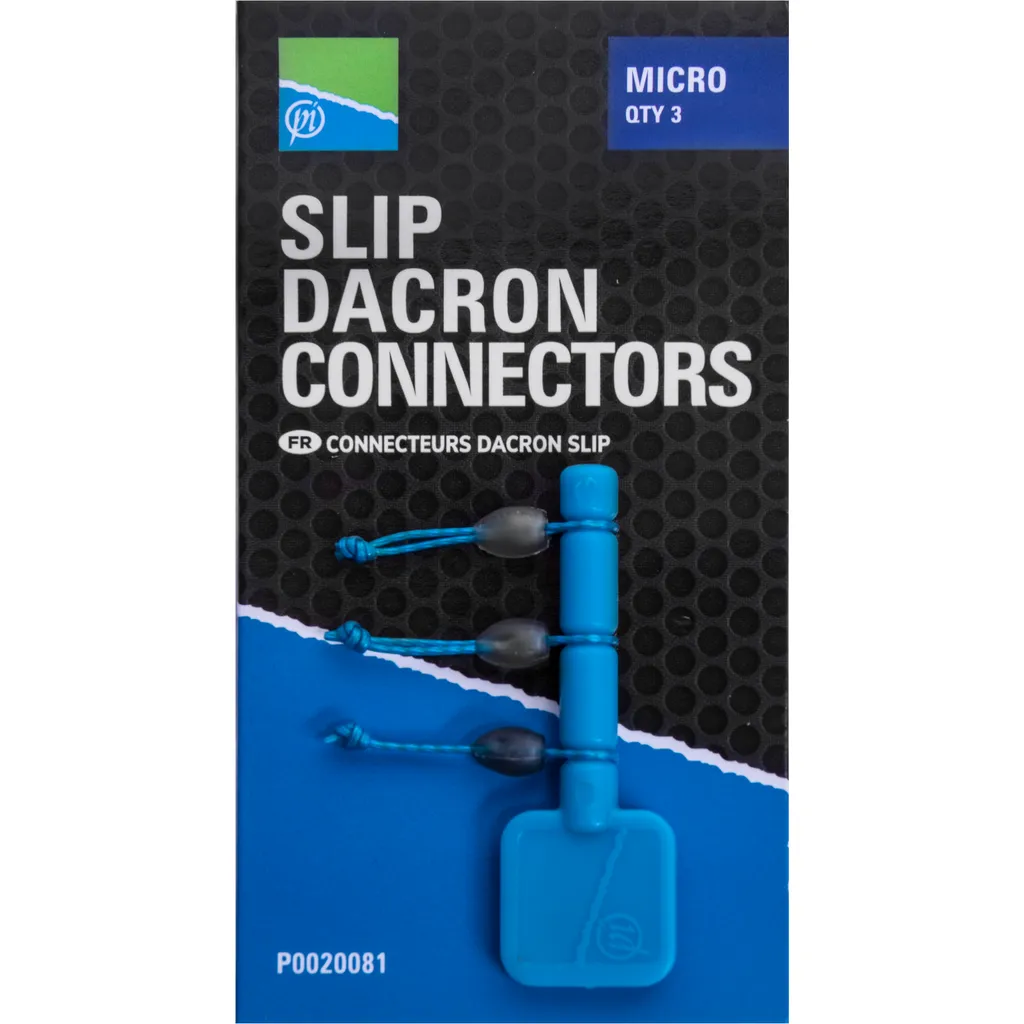 Preston Slip Dacron Connector #Micro