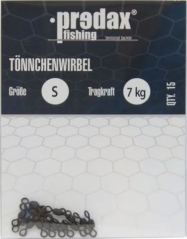 Predax Tönnchenwirbel 7kg S Black