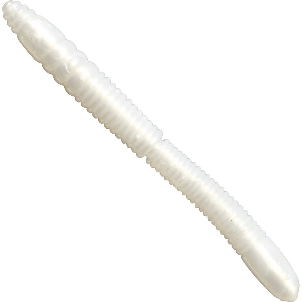 FTM Omura Baits Wurmy Gummiköder 6,5cm 15,8g Perlweiß