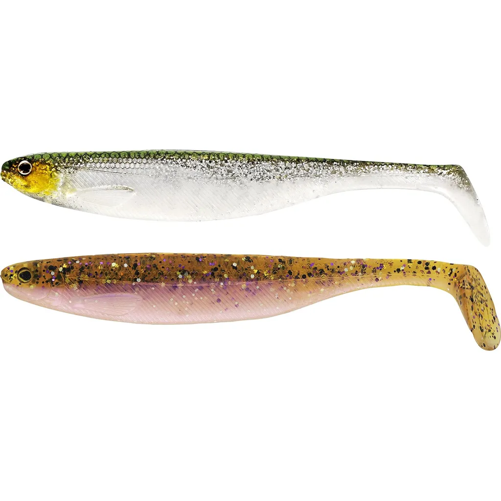 Westin SHADTEEZ SLIM Gummiköder 14cm 17g Clear Water Mix 20