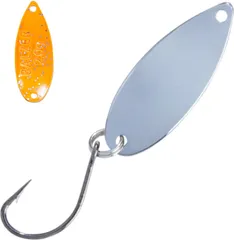 Balzer Metallica Catcher Blinker 2.5cm 2g Silberfarben-Orange-Glitter