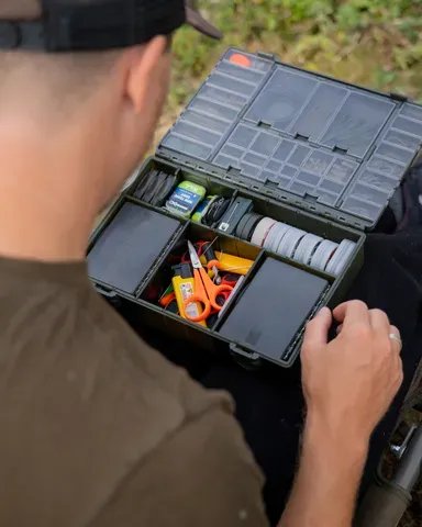 Fox Edges Tackle Box 6 Compartments Internal Plastic