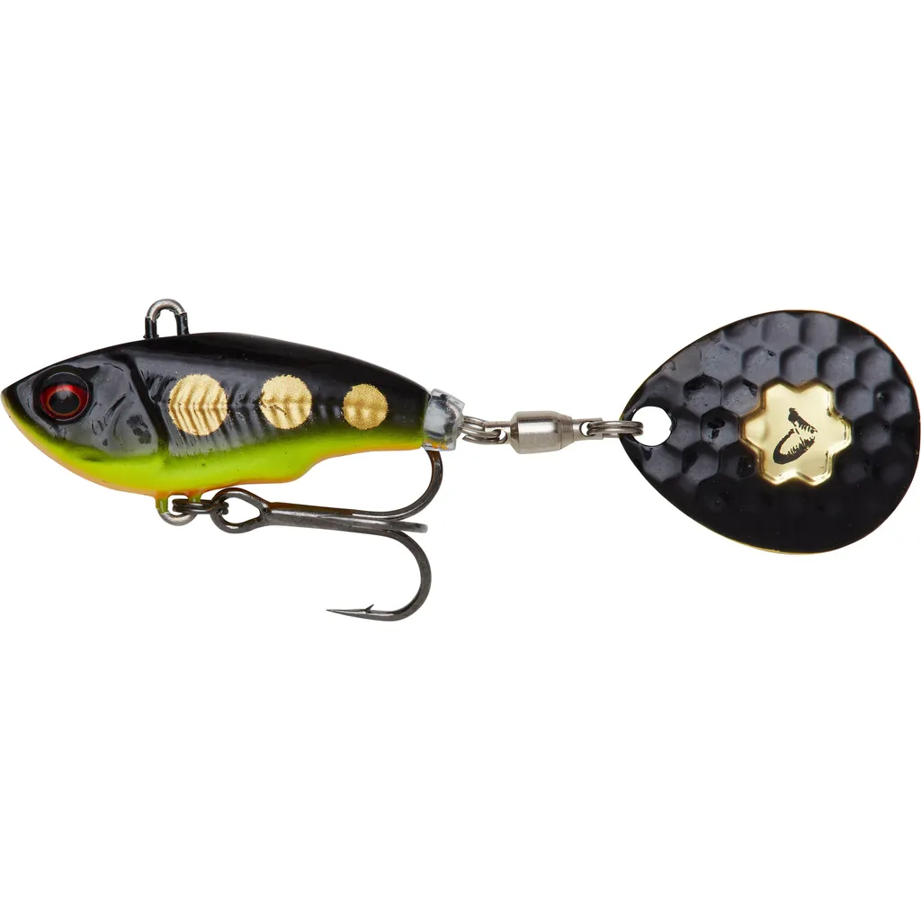 Savage Gear Fat Tail Spin 6.5cm 16g Black Magic