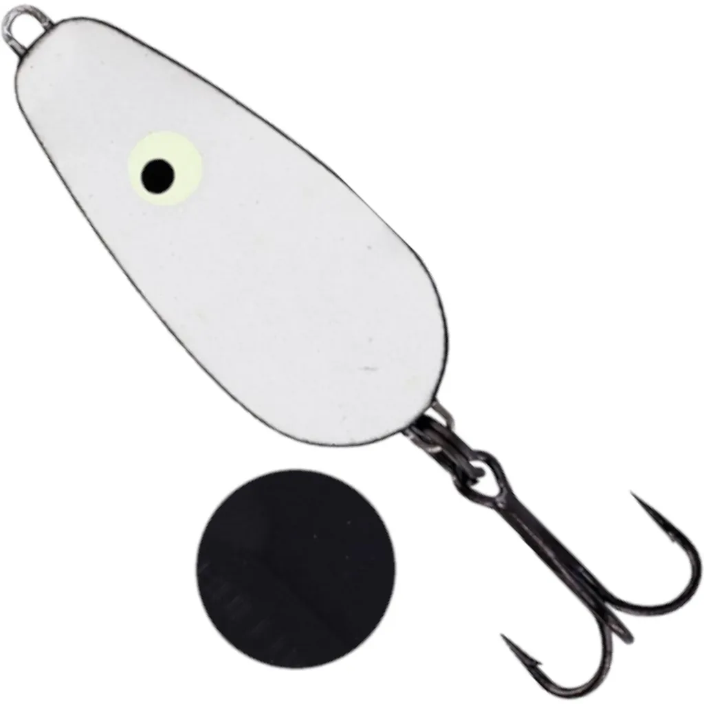 Westin Bulldog Blinker 3.3cm 4g Schwarz / Weiß Glow