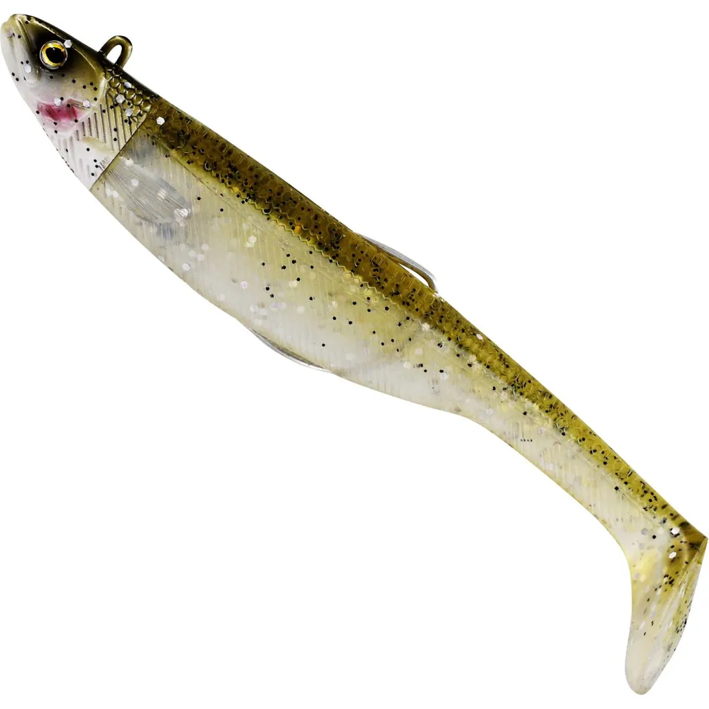 Westin Magic Minnow Jig Gummifische 17cm 75g Pearl Sand