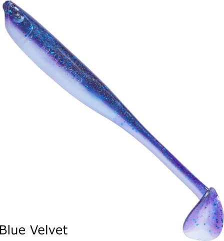 Balzer Shirasu Z-Shad Zander Shads 6.5cm 1.5g Blue Velvet