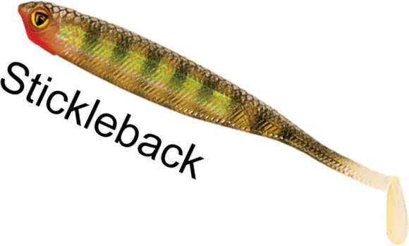 Fox Rage Tiddler Fast Gummiköder 18cm stickleback