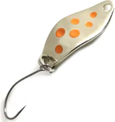Troutwerk Spoon 2.3cm 1.5g Silver/Orange Dots