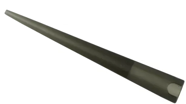 Fox Edges Naturals Naked Line Tail Rubbers 10 10pcs Dark Green