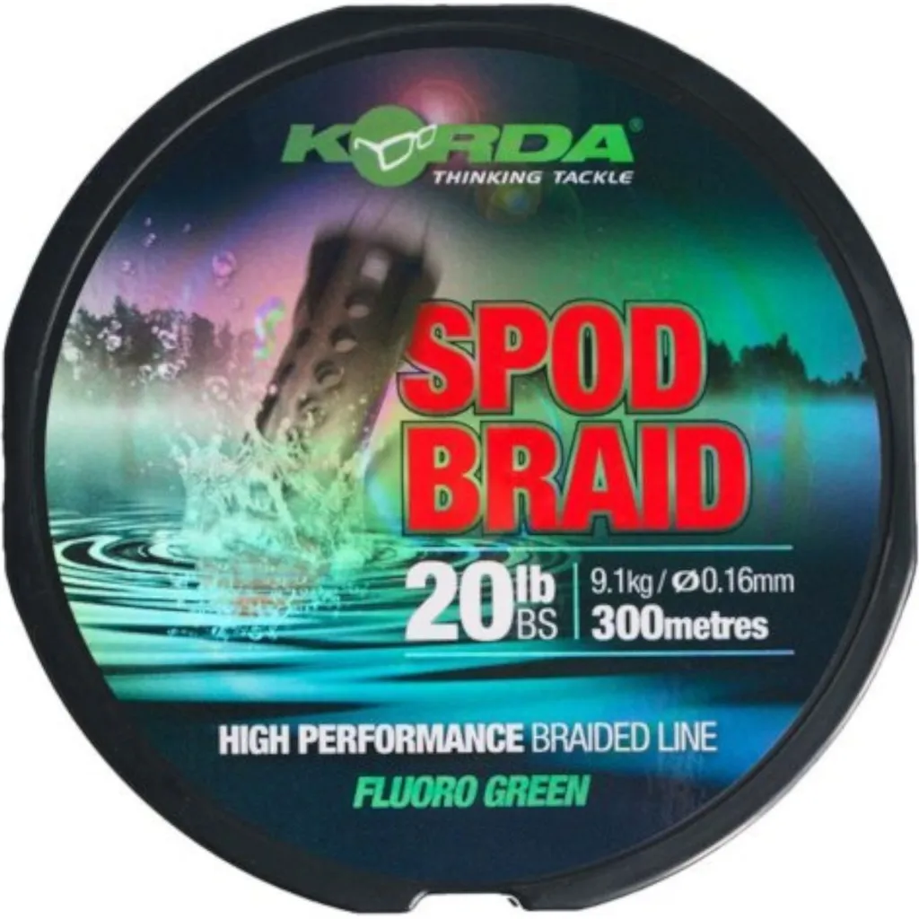 Korda Spod Braid 0.16mm 9.1kg 300m