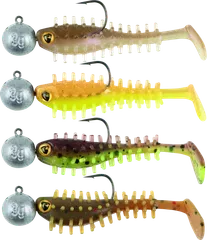 Fox Rage Micro Spikey Fry Mixed UV Colour Pack 4pcs 3g