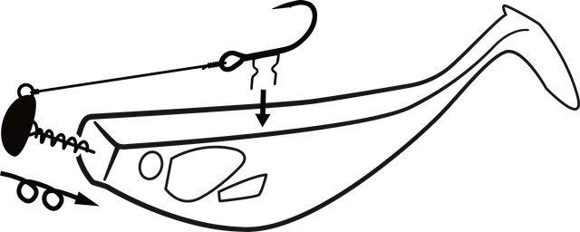 Black Cat Shad Claw Rig #6/0 20g 100kg