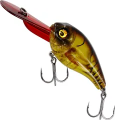 Westin MegaBite DR Wobbler 6cm 19g Clear Brown Craw