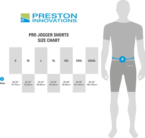 Preston Pro Jogger Shorts Medium