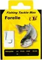 FTM Haken Gebunden Forelle 10pcs 90cm Einzelhaken Dünndrahtig