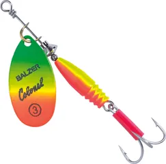 Balzer Colonel Classic Spinner 14g Fluo rot-gelb-grün