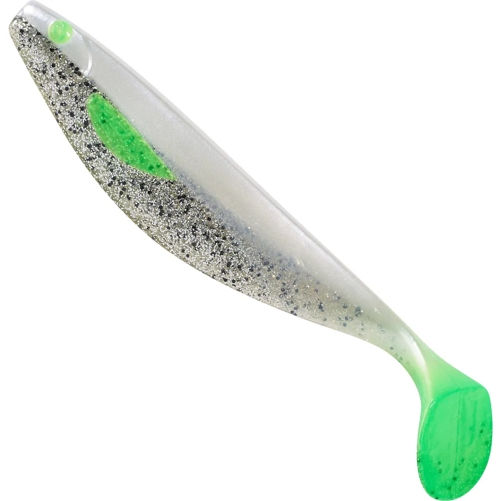 Balzer Shirasu Booster Shad Gummiköder 10cm Salt'n Pepper