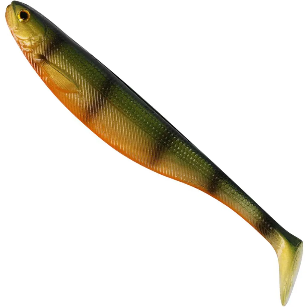 Westin ShadTeez Slim Gummiköder 10cm 6g Lively Perch
