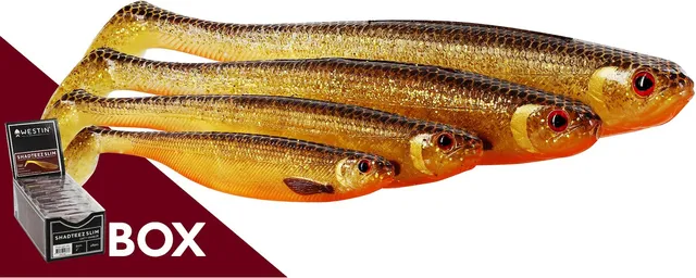 Westin Shadteez Slim Gummifisch 7,5cm 3g Lively Roach