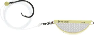 Westin Halibut Anti Twist Rig 450g Circle Hook Single 12/0 Glow