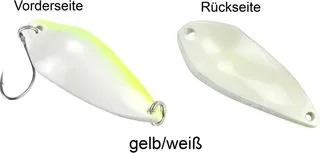 FTM Spoon Rock Spoon 4.2g Yellow/White