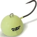 Black Cat Fire-Ball Jig Head 6/0 1pcs