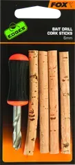 Fox Edges 6mm Bait Drill & Cork Sticks