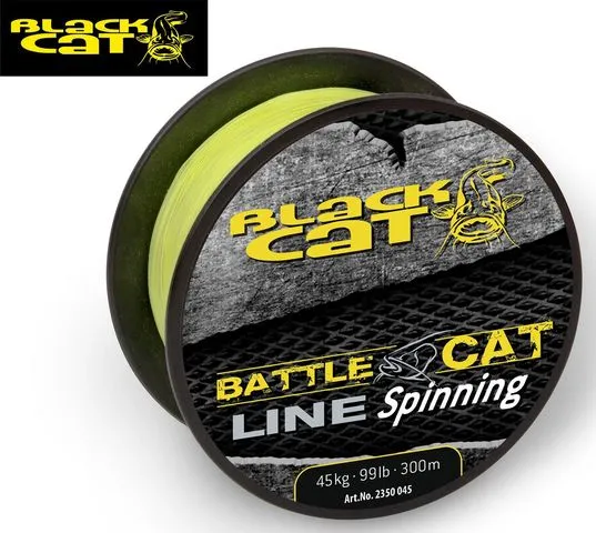 Black Cat Battle Cat Line Spinning Geflochtene Schnur 0.45mm 45kg 300m Yellow