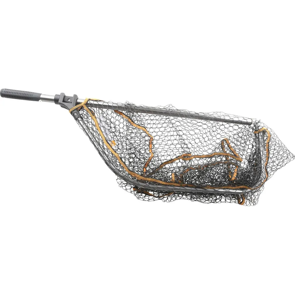 Savage Gear Pro Folding Rubber Large Mesh Kescher XL XL 70x85cm