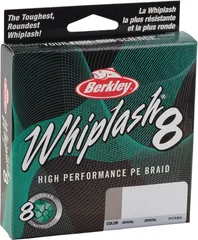 Berkley Whiplash 8 Geflochtene Schnur 300m 0,08mm Crystal