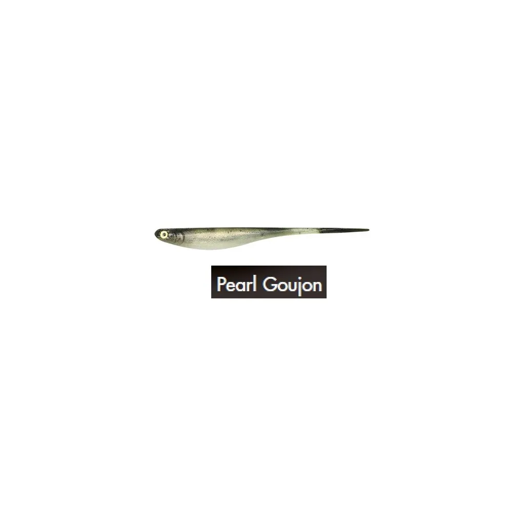 Lucky Craft Victory Tail Gummifische 7.5cm Pearl Goujon