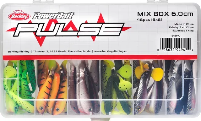 Berkley Pulse Shad MixBox 11cm 30pc