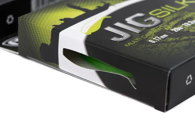 Fox Rage Jig Silk Braided Line 0.23mm 18.1kg 120m Fluro Green