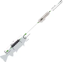 Madcat Adjusta Profi River Rig Deadbait 180cm 1mm #3/0 + #10/0 60g