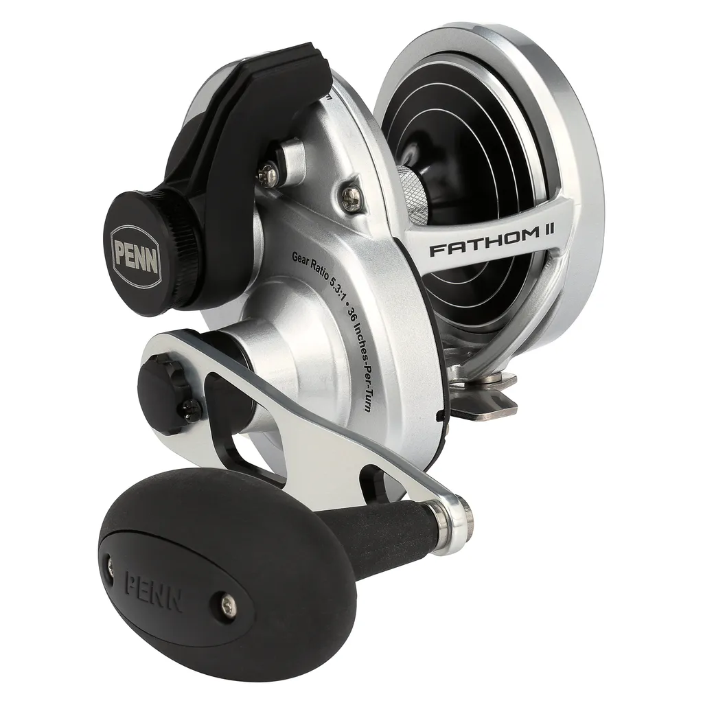 PENN Fathom II Lever Drag Meeresrolle FTHII25NLD 5.3:1 Right