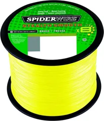 Spiderwire Stealth Smooth8 Braided Line 0.11mm 10.3kg Hi-Vis Yellow