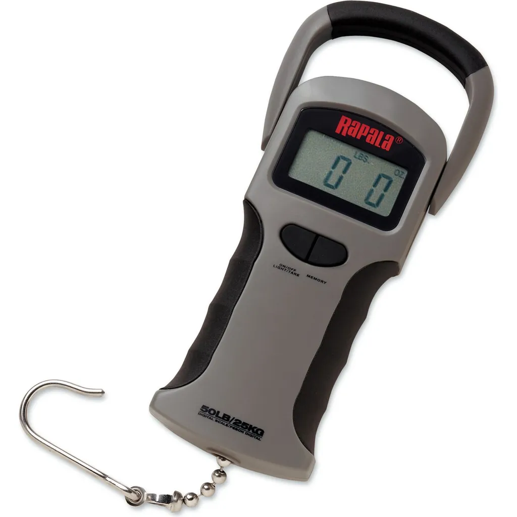 Rapala Peson Digital Scale Proguid Rgsds50 25kg