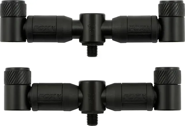 Fox Black Label QR Buzz Bar 2 Rod Adjustable 14.5–16cm Aluminium