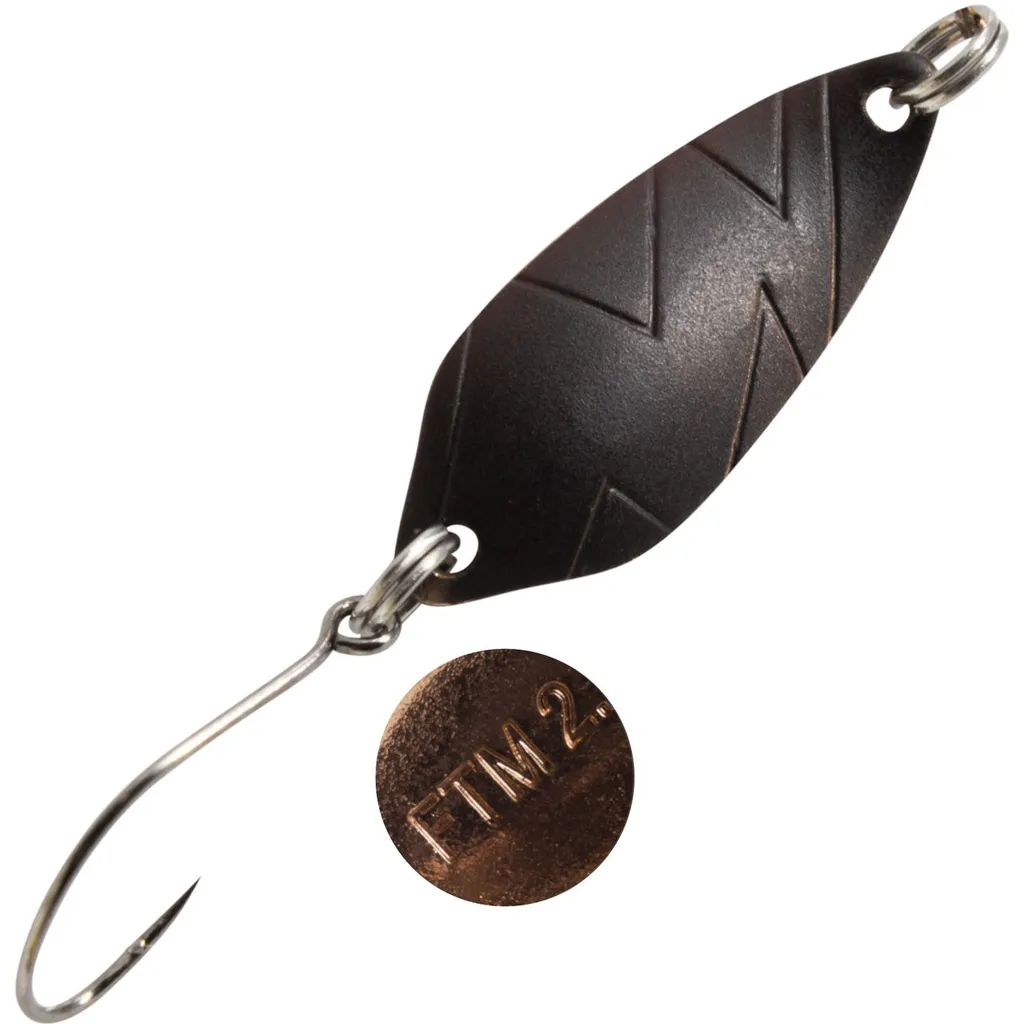 FTM Spoon Strike Blinker 2.1g Schwarz Kupfer