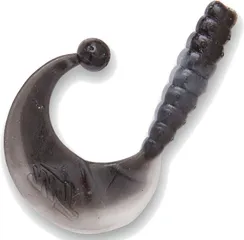 Quantum Magic Trout Curly B-Bobbles Gummiköder 3.5cm 0.4g Schwarz Weiß
