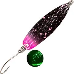 FTM Spoon Hammer Spoon 3.2g Tumbling Pink-Black/Green