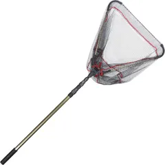 FTM Unterfangkescher Compact Landing Net 48cm 220cm Rubber Coated