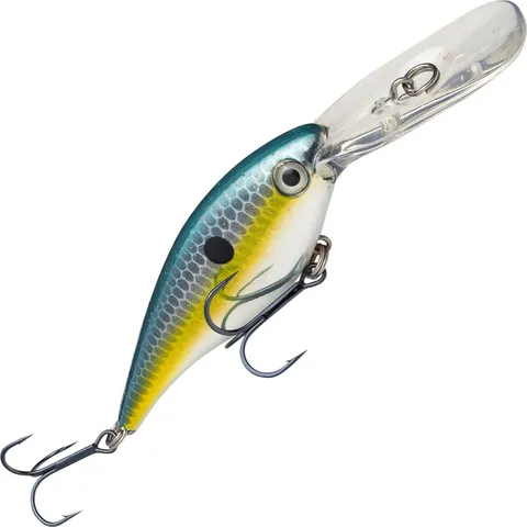 Strike King Lucky Shad Pro Model Wobbler 7.6cm 14.2g Chrome Sexy Shad