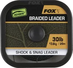 Fox Edges Naturals Braided Leader 20m 13.6kg Dyneema